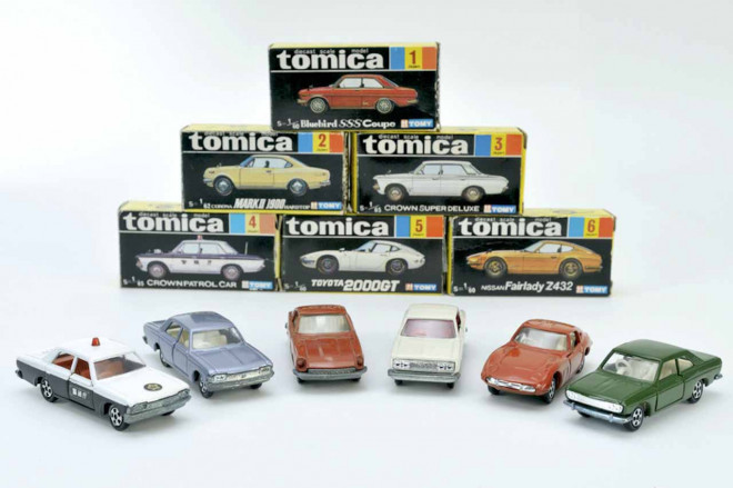 tomica первые модели